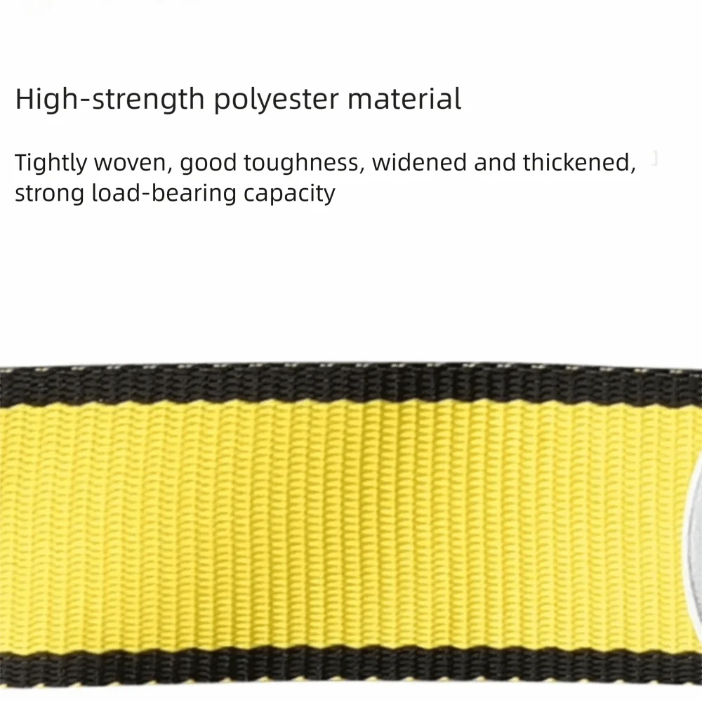 Professional Grade Outdoor Safety Belt Quick-Connect Buckle Fall Prevention Safety Harness Adjustable Rope Hook Rope Lock Set
