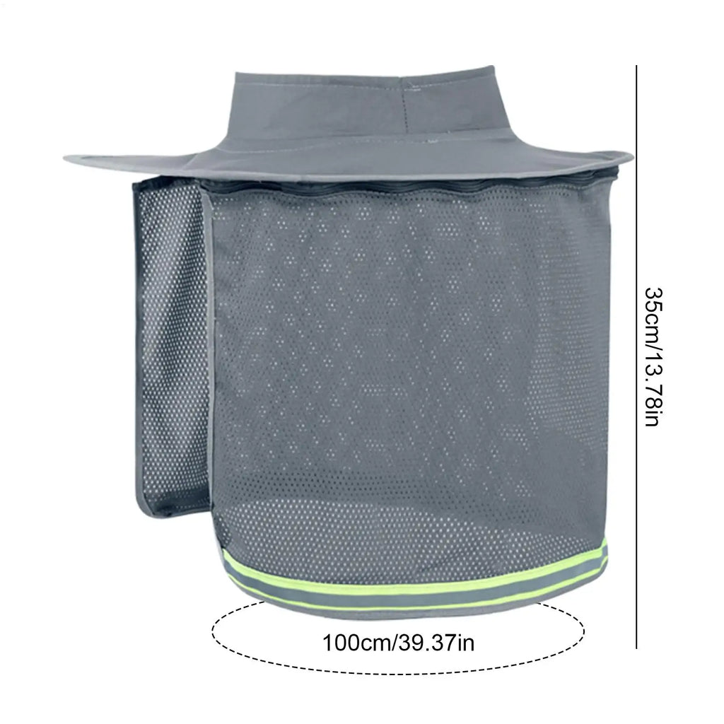 Hardhat Sun Shade Hard Hat Sunshade Construction Sun Protection Breathable Cooling Safety Helmets Accessories