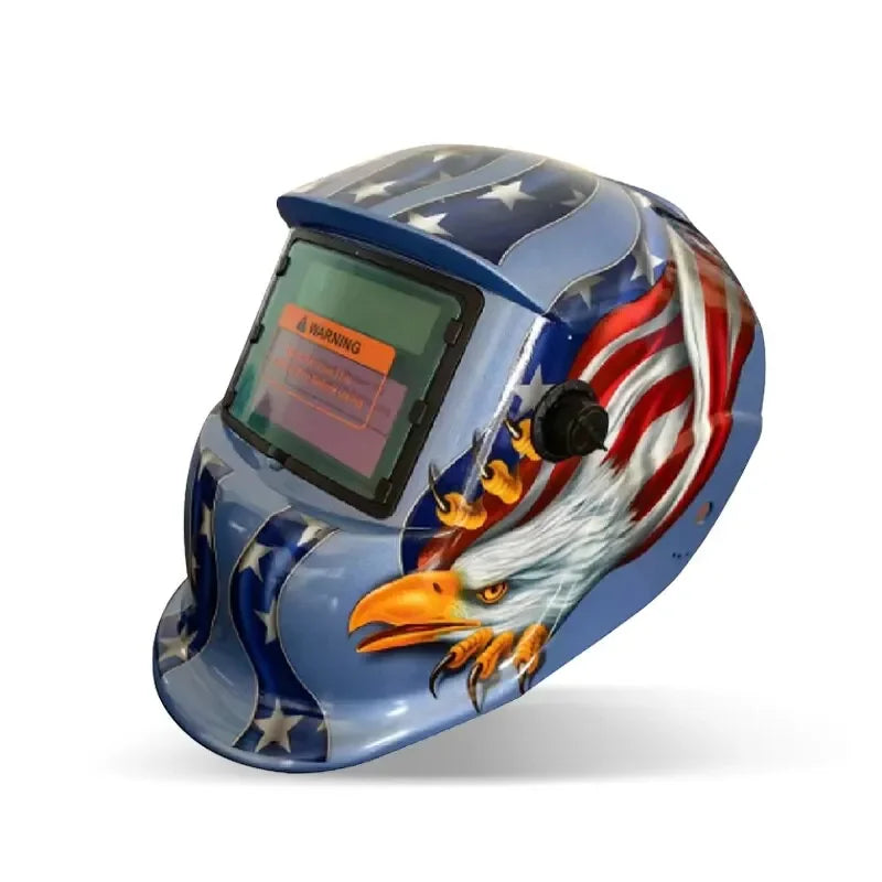 Welding Helmet Flame Resistant Function Protection Welding Mask with Glass Lens Automatic Darkening Welding Protection Mask