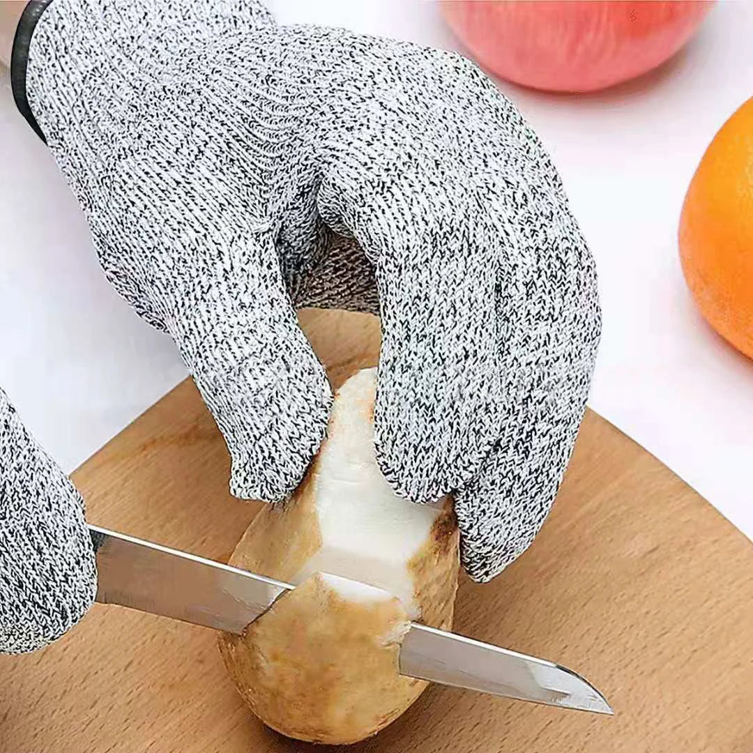 HPPE Level 5 Safety Anti Cut Gloves High-strength Industry Kitchen Gardening Anti-Scratch Anti-cut Glass Cutting Worker Gloves