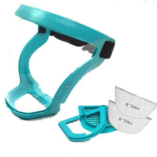 6 Colors Transparent Face Mask Full Face Shield Safety Glasses Eye Protection Windproof Dustproof Anti-splash Kitchen Tool New