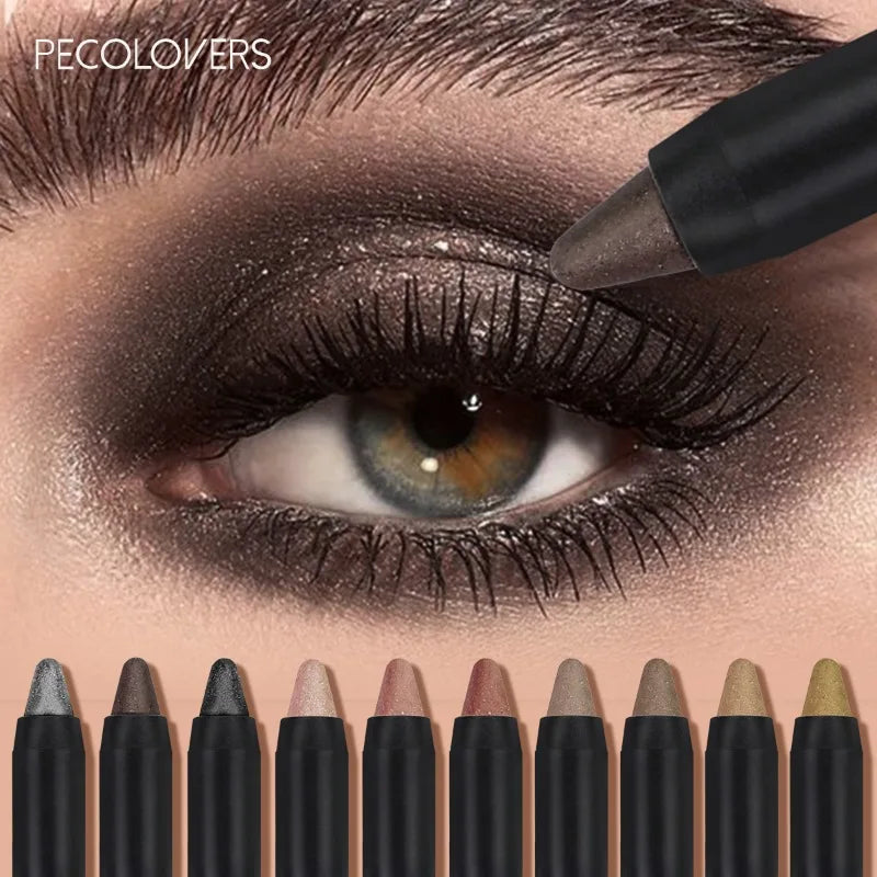1PC Eye Brightening, Sponge Tip, Easy To Apply, Even and Smooth, 2-in-1 Eye Shadow Stick, Perfect for Music Festivals