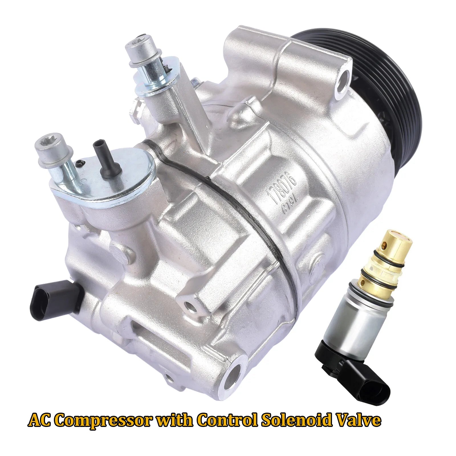 AP01 Air Conditioning Compressor w/ Clutch For Audi A3 VW Golf Seat Skoda 1K0820803S