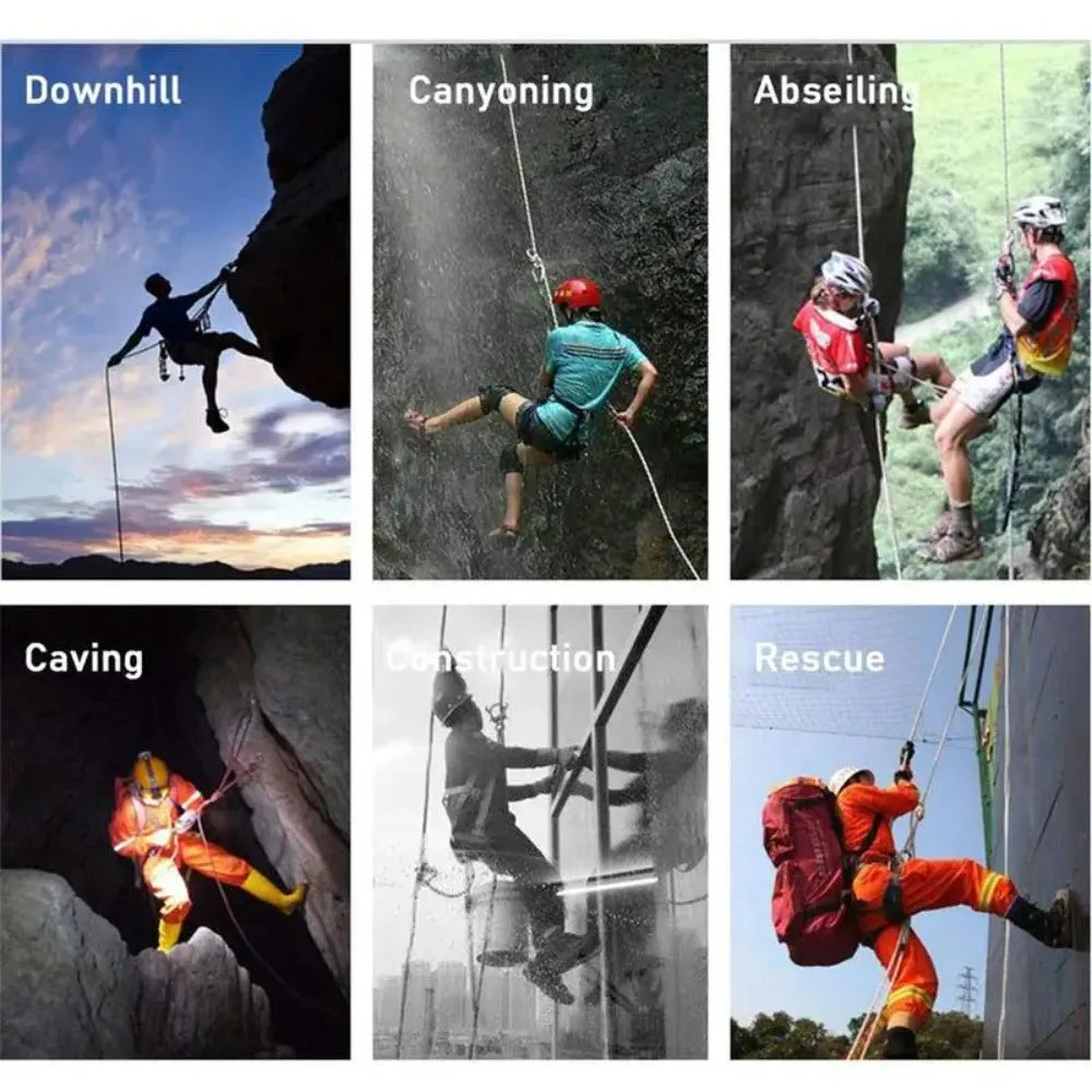 Climbing Harness Adjustable Fall Protection Harness Detachable Fall Harness For Men Tree Climbing Gear Safety Hunting