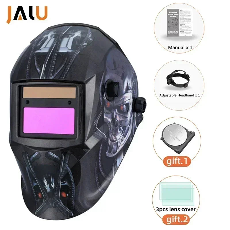 1112 Helmet Welding Mask Professional Auto Darkening Welding Helmet for MMA MIG Arc Welding Machine Welder Automatic Darken
