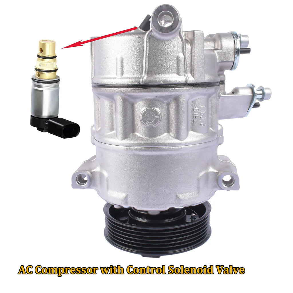 AP01 Air Conditioning Compressor w/ Clutch For Audi A3 VW Golf Seat Skoda 1K0820803S