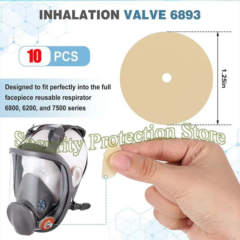 New 6897 Headband Harness For 6800 Dust Mask Full Face Gas Respirator Replace Accessories For 3M 6700/6800/6900 Mask