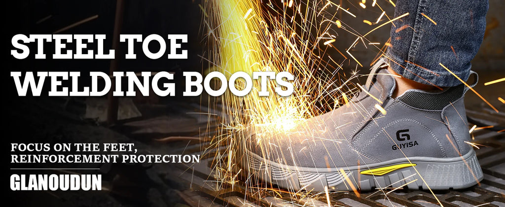 Steel Toe Safety Shoes for Men Women Slip Resistant Work Shoes Sneaker Outdoor Protective Work Shoes Outdoor Security Boots Men