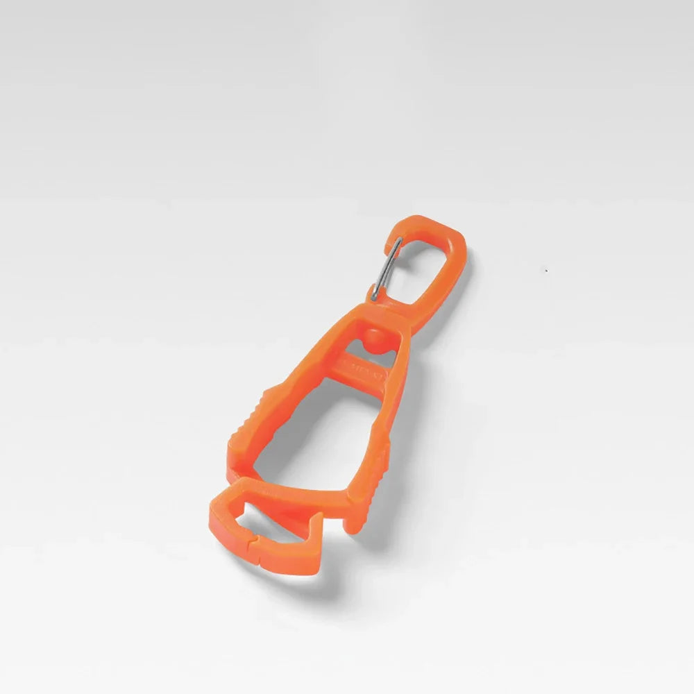 1PC Outdoor Glove Clip Hanger Multi-purpose Anti-drop Hook Clip Holder Plastic Protective Work Gloves Safety Clamp Camping Tools