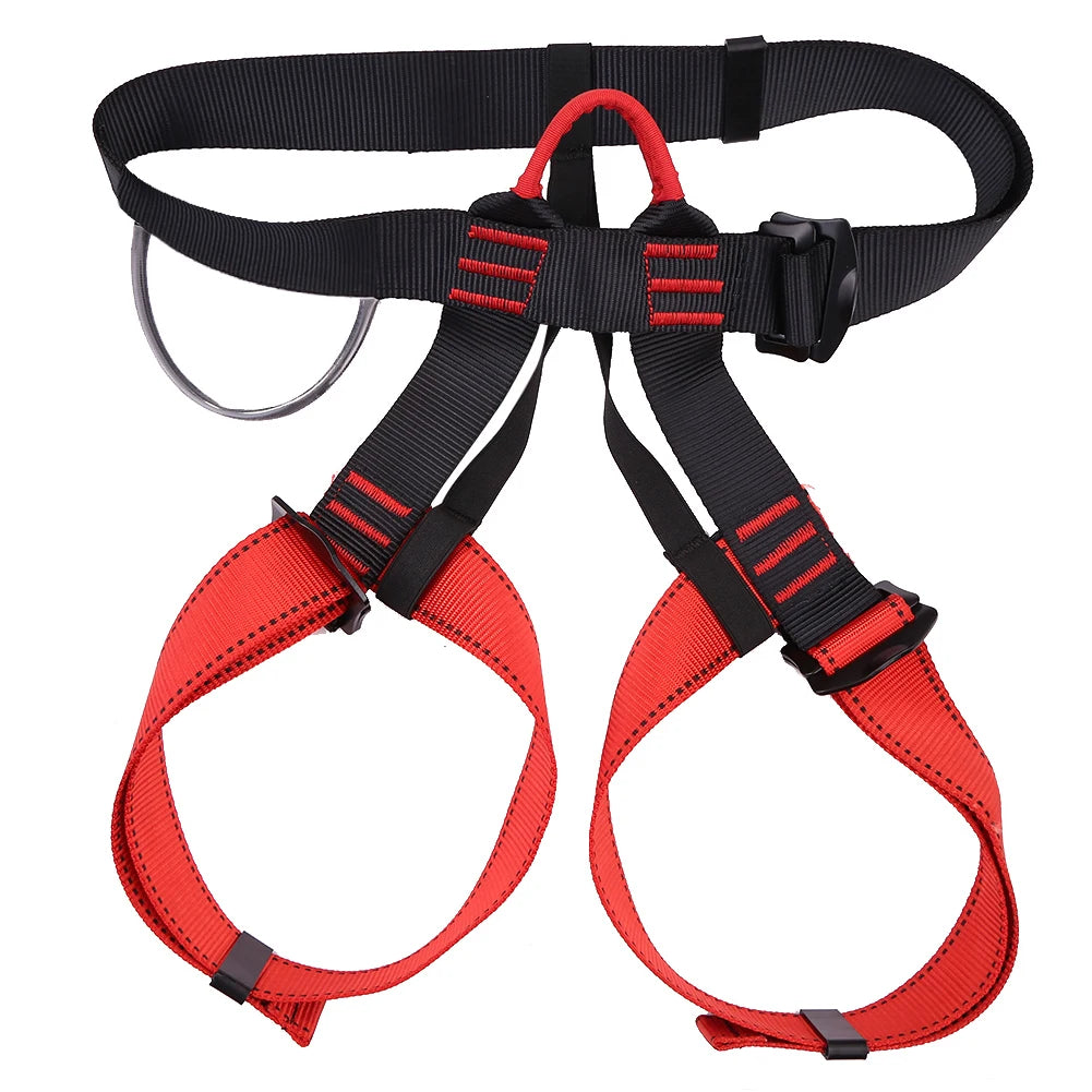 Outdoor Sport Rock Climbing Harness Aerial Survival Waist Half Body Safety Belt