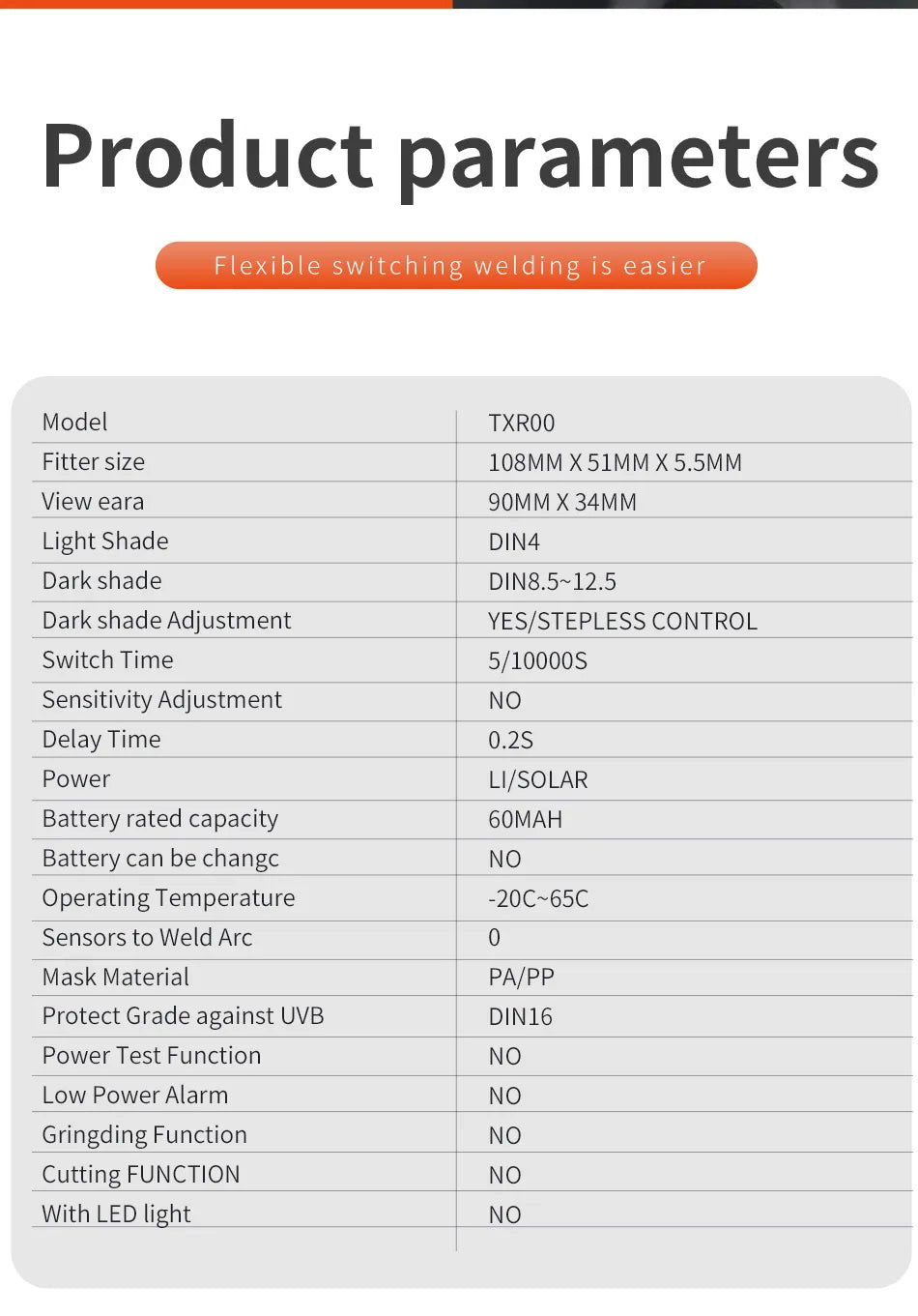 Outside Control Solar Auto Darken True color Welding Glasses Welder Mask Welding Helmet Goggles With Shade eara Din9-Din13