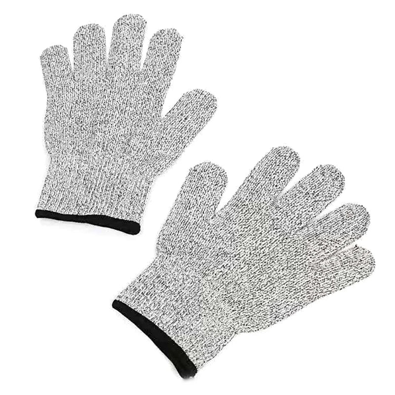 New Anti- Anti-cut Glass Cutting Gloves HPPE Level 5 Safety Anti Cut Gloves High-strength Industry Gardening Multi-Purpose