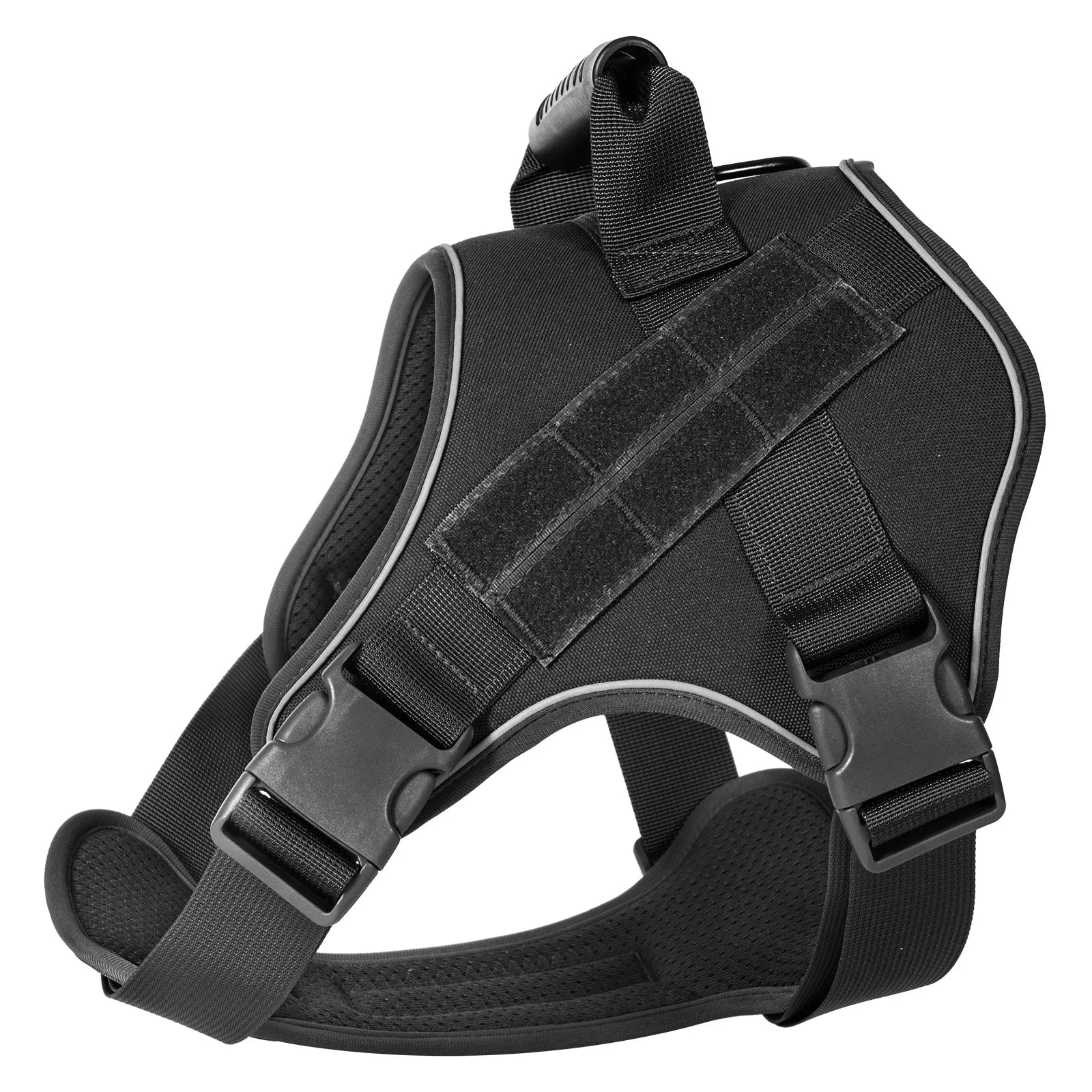 Dogs Harnesses Pet Tactical Breathable Chest Strap Leash Dog Vest Night Reflective Anti-Break