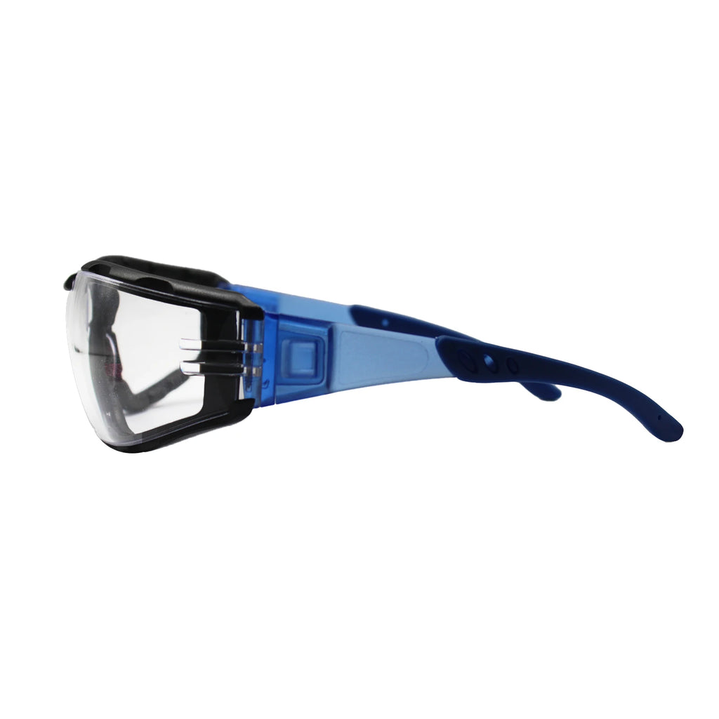 SAFETREE Elastic Strap Safety Goggle Work Eyewear Protection AntI-fog Anti-Scratch ANSI/ISEA Z87.1-2020