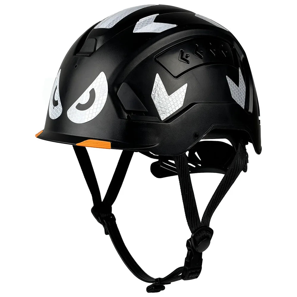 CE Construction Safety Helmet Reflective Stickers Breathable ABS Hard Hat for Engineer Industrial Work Cap Protective Guard ANSI