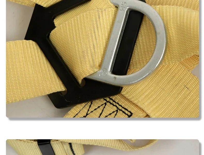 Aramid Safety Harness 5-Point Welding Safety Belt Fire Rescue Fall Protection High Temperature Resistant & Fire Retardant