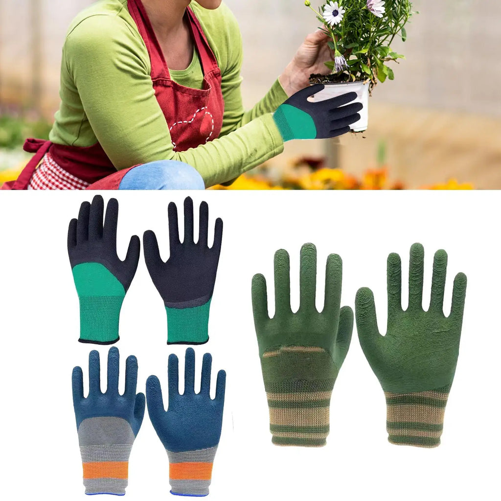 Gardening Yard Gloves Children Safety Gloves Puncture-Resistant Thorn-Proof Waterproof Tools Indoor/Outdoor Protective Glove