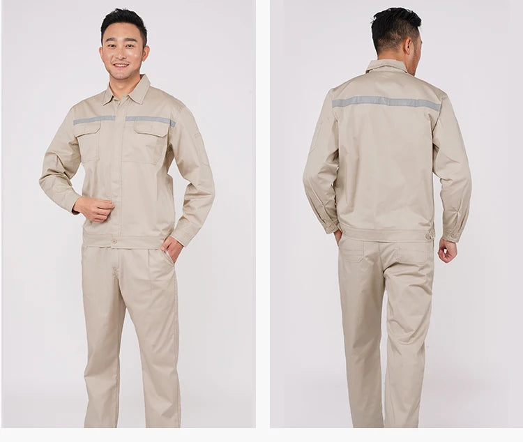 Hi Vis Safety Work Clothing Auto Repairman Working Uniforms Factory Workshop Porter Welder Work Coverall Mens Workwear Plus Size