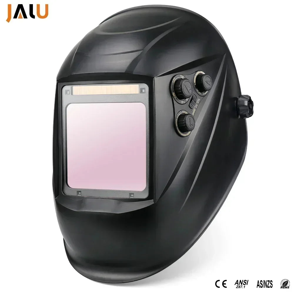 Welding Helmet Automatic Dimming Welding Mask Large View True Color Auto Darkening Welding Facemask for Arc mask weld goggles