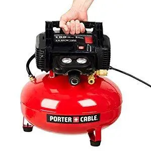PORTER-CABLE Air Compressor, 6-Gallon, Pancake, Oil-Free (C2002-ECOM)