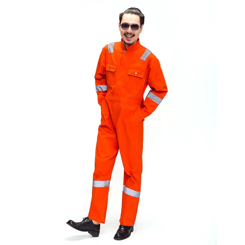 Work Coveralls for Men Painting Construction Plus size  Suppliers Safety Uniform for Mechanic Auto Repair