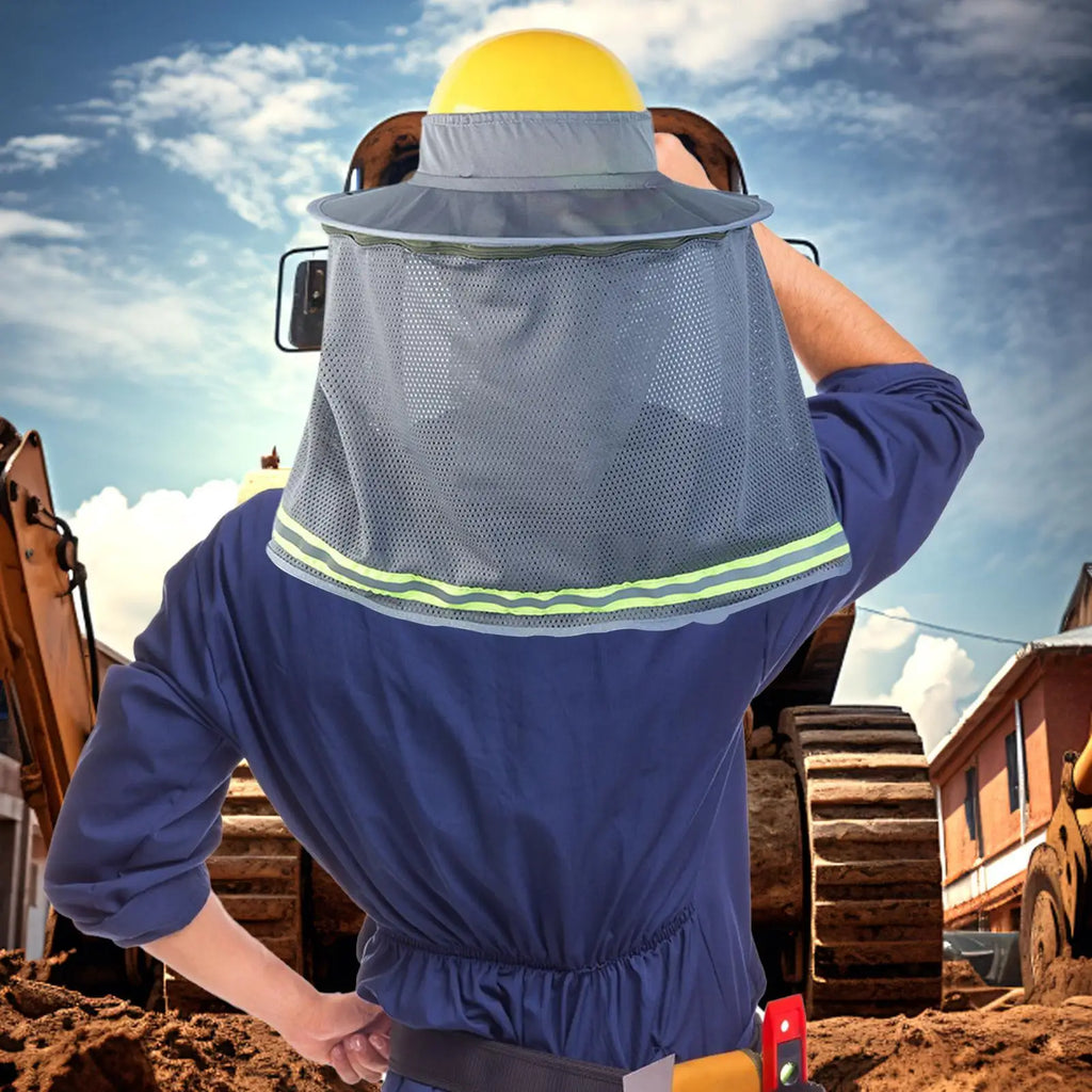 Hardhat Sun Shade Hard Hat Sunshade Construction Sun Protection Breathable Cooling Safety Helmets Accessories