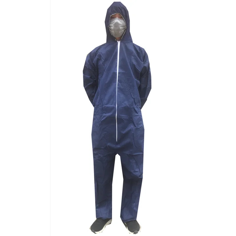 Protective Disposable Waterproof Oil-Resistant Work Safety Clothing Spary Painting Cover All Protection Clothes Overall Suit