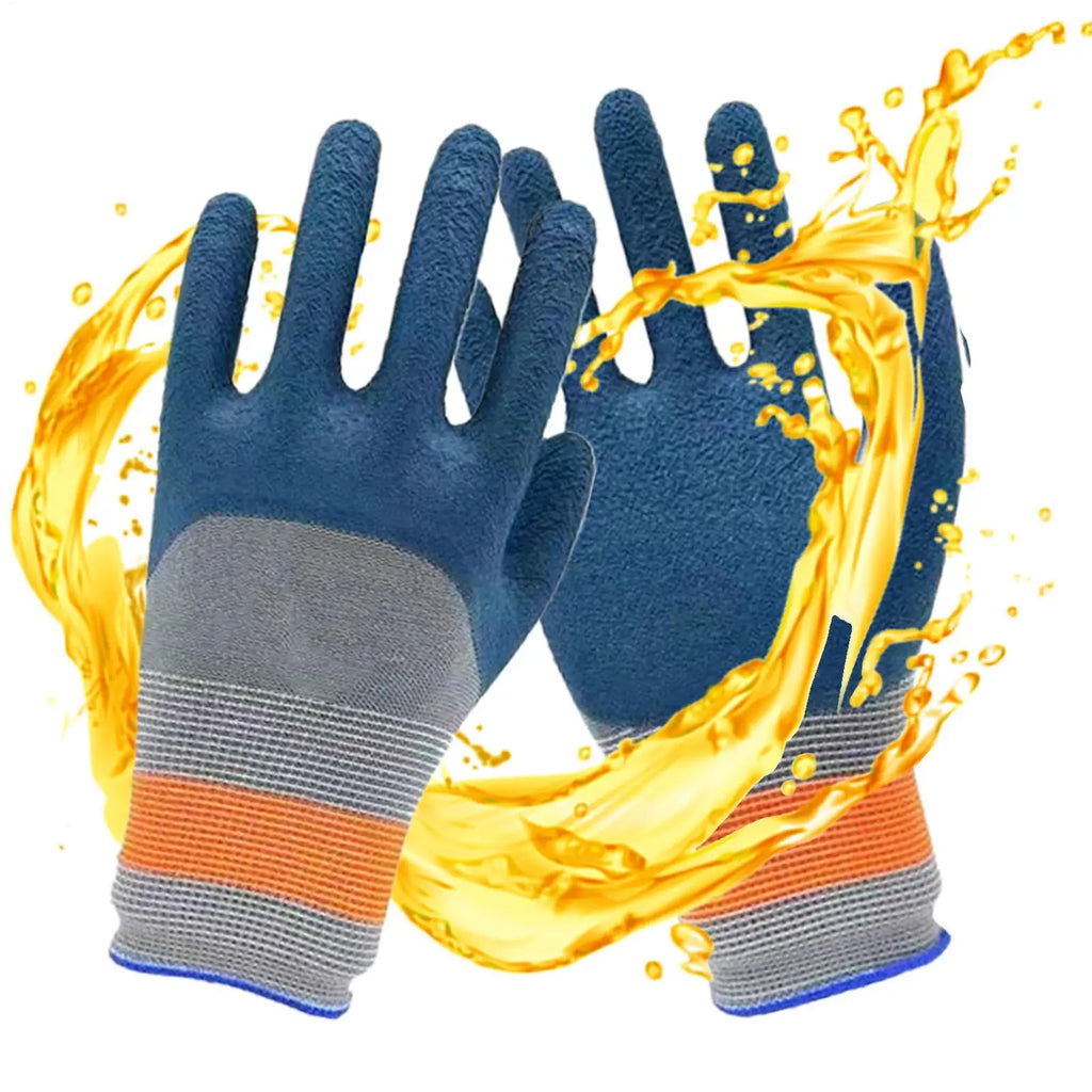 Waterproof Thorn-Proof Gardening Gloves Digging Hand Protection Garden Work Yard Gloves Outdoor Puncture-Resistant Work Tools