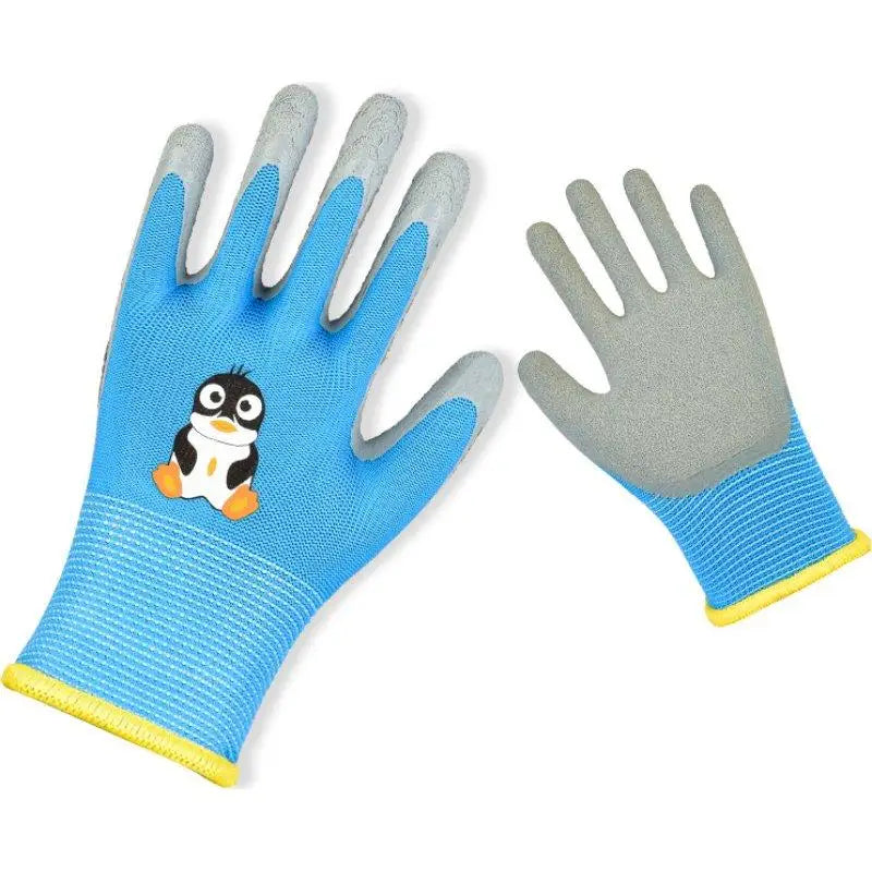 Kids Durable Waterproof Garden Work Gloves Non-Slip Children Safety Yard Work Gloves Portable Garden Supplies Gardening Gloves