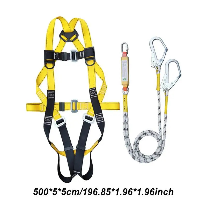 5-point High Altitude Work Safety Harness Anti-Fall Safety Belt Full-Body Safety Belt Tree Climbing Mountaineering Safety Belt