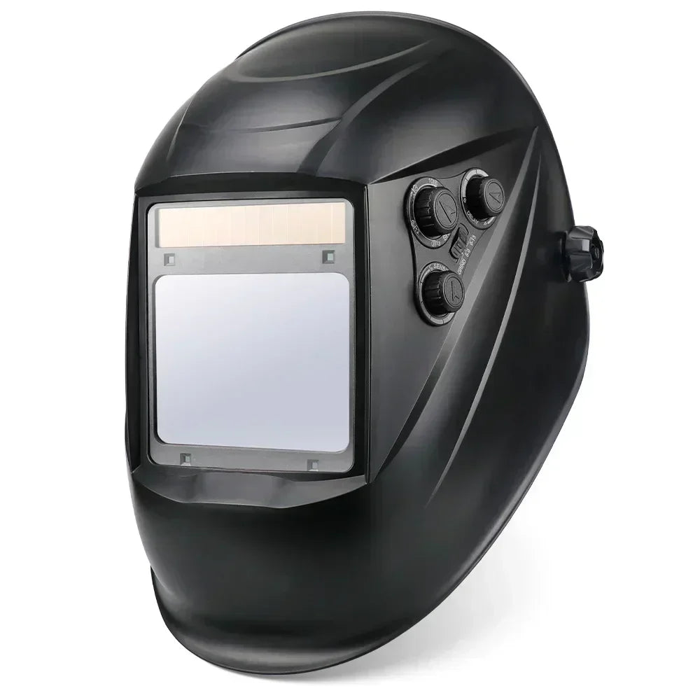 Welding Helmet Automatic Dimming Welding Mask Large View True Color Auto Darkening Welding Facemask for Arc mask weld goggles