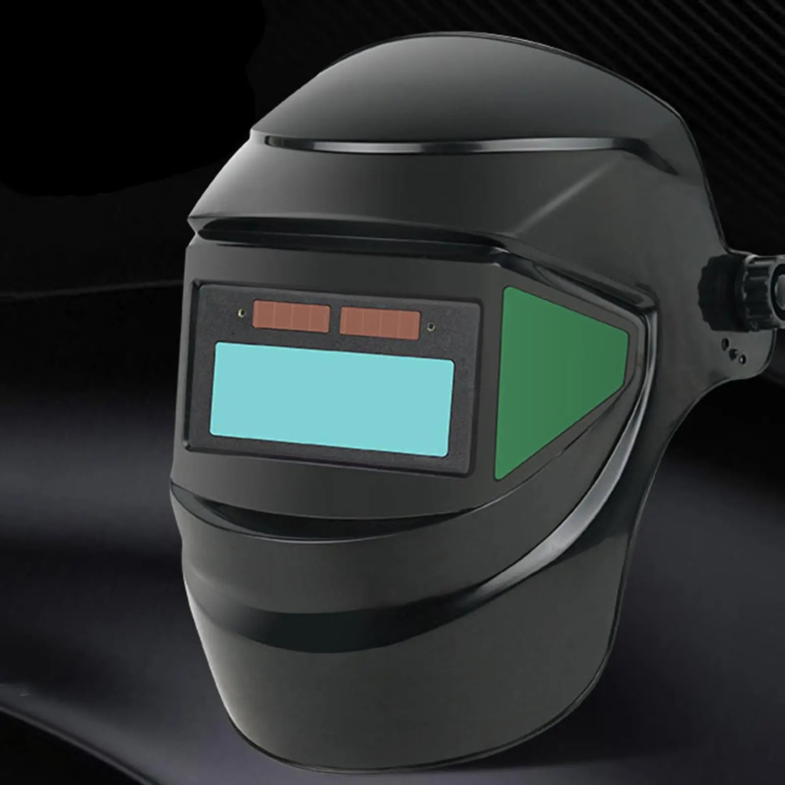 Welding Helmet Solar Powered Auto Darkening Hood With Adjustable Shade for MIG MMA Welder Mask
