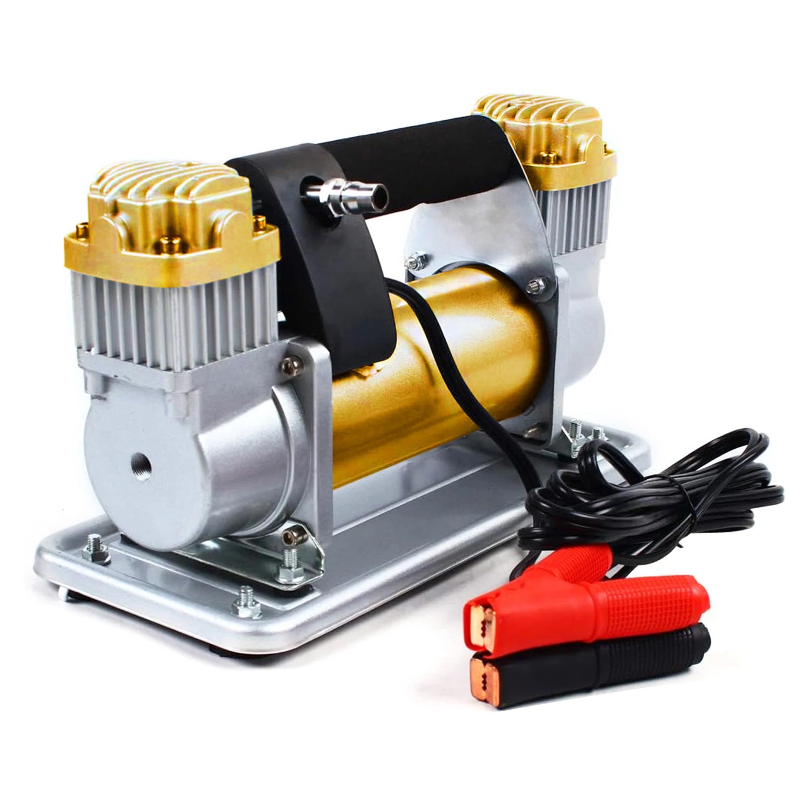 Heavy-Duty Double Cylinder 150PSI Portable Tire Inflator.