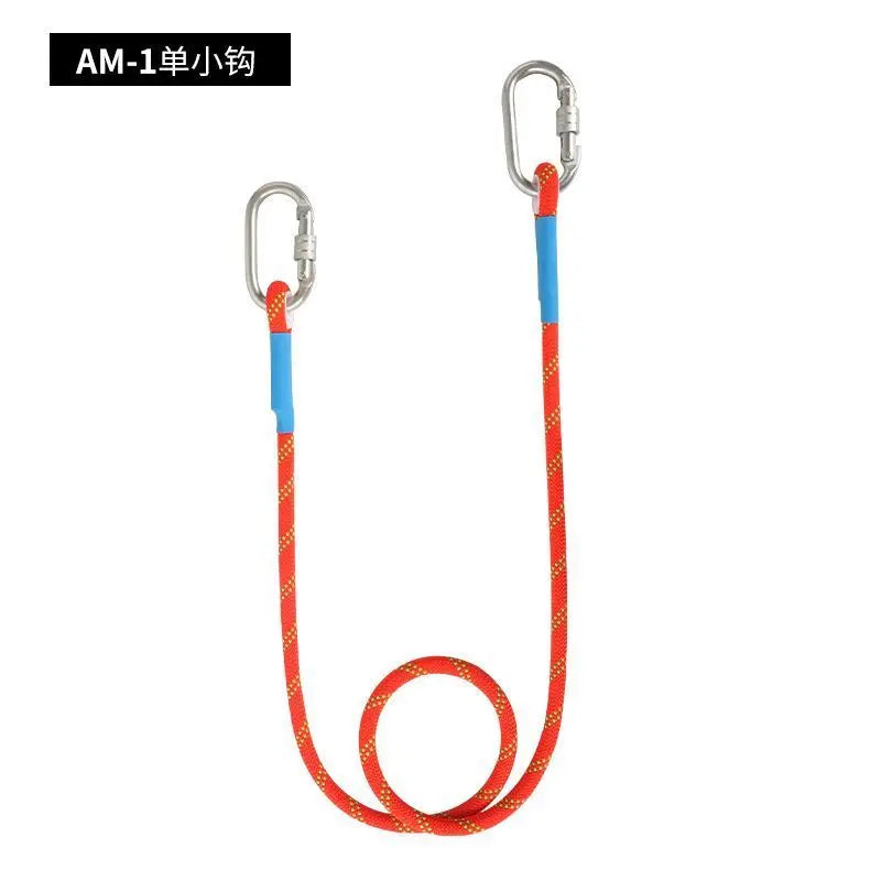 Safety Harness for Work in Height with Safety Rope Belt Carabiner Outdoor Climbing Industrial Full Body Security Protection