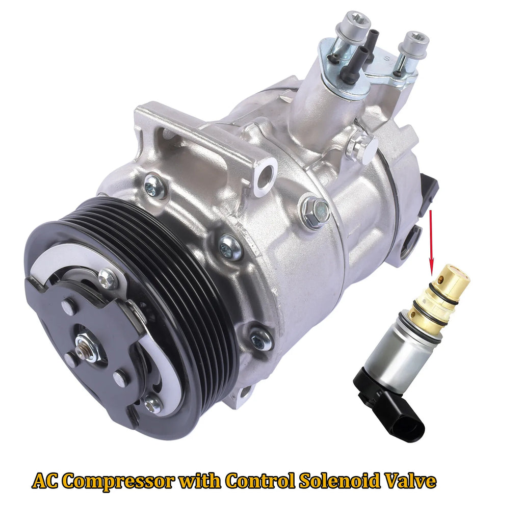 AP01 Air Conditioning Compressor w/ Clutch For Audi A3 VW Golf Seat Skoda 1K0820803S