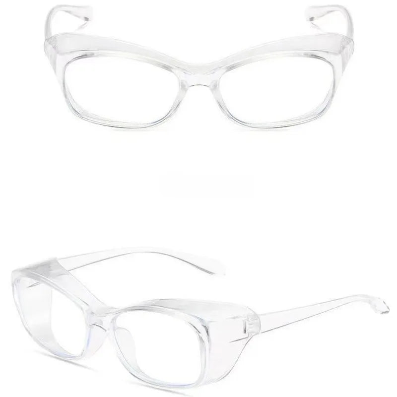 1/6pcs Women's Safety Glasses, Anti-fog, Nurse Use, ANSI Z87, Blue Light Blocking