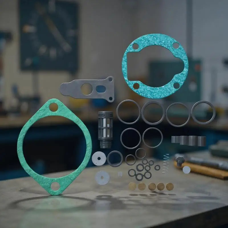 [F] 1Set 30MPA 4500PSI PCP Air Compressor Paper Gasket O-ring Sealing Kit For Single Cylinder Compressor