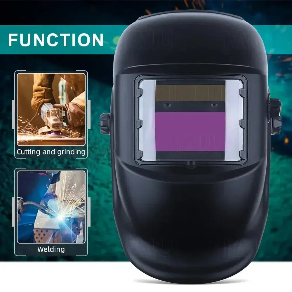 1112 Professional Solar Energy Auto Darkening Welding Helmet Welding MASK Welder TIG MIG Grinding Mask Robot Style