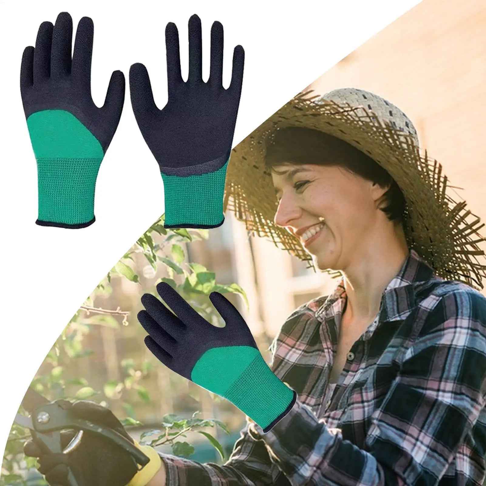 Gardening Yard Gloves Children Safety Gloves Puncture-Resistant Thorn-Proof Waterproof Tools Indoor/Outdoor Protective Glove
