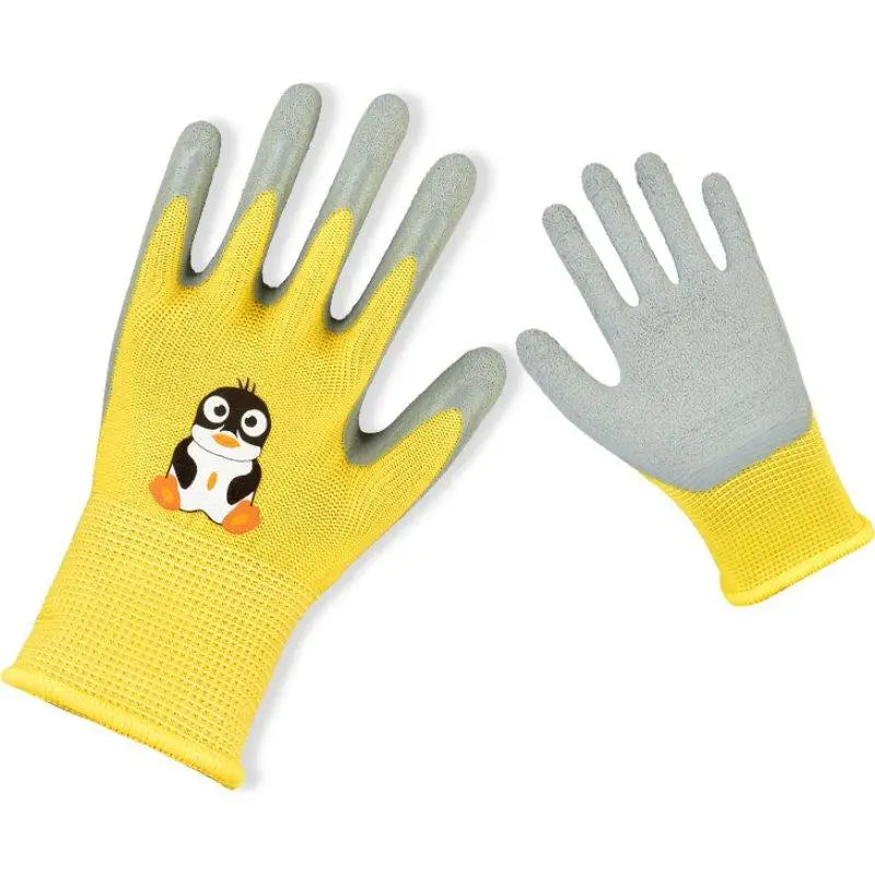Kids Durable Waterproof Garden Work Gloves Non-Slip Children Safety Yard Work Gloves Portable Garden Supplies Gardening Gloves