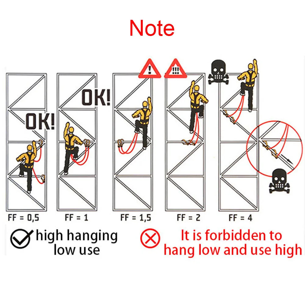 Aerial Work Climbing Safety Harness Full Body Construction Safety Belt Outdoor Rock Mountaineering Protection Survival Equipment