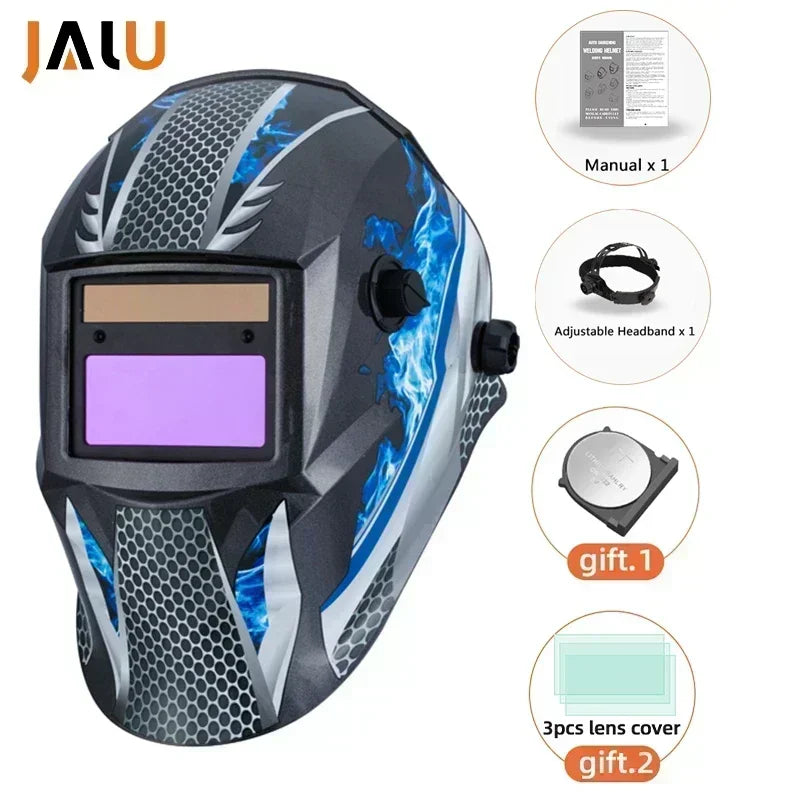 1112 Helmet Welding Mask Professional Auto Darkening Welding Helmet for MMA MIG Arc Welding Machine Welder Automatic Darken