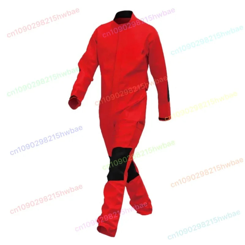 Caving Suit One Piece Overall Slim Fit Canvas Fabric for Outdoor Exploration and Rescue Work