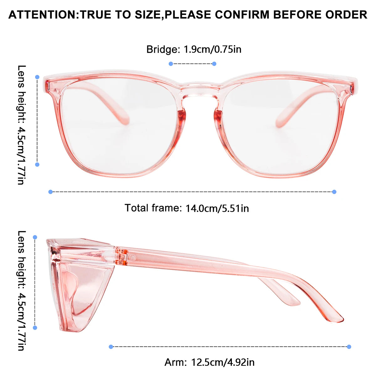nursing goggles female blue light glasses women eye protection goggles for led light ansi z87 safety glasses womens HM9