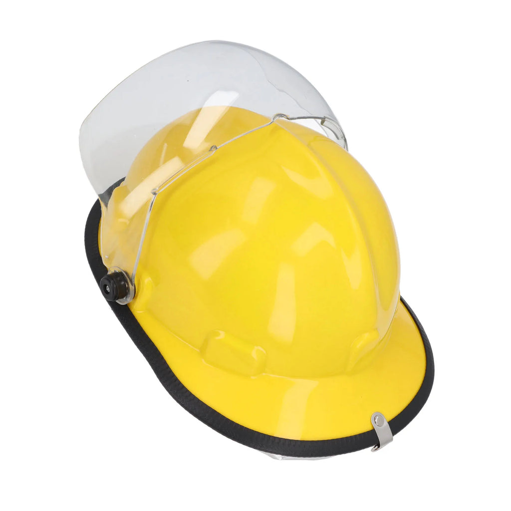 Helmet Electrical Insulation Firefighter Safety Helmet Adjustable Heat Resistant with Face  for Construction