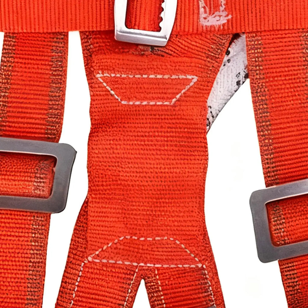 Adjustable Safety Harness Fall Protection, Double-Strap Full Body Harness for Window Cleaning, Warehouse, Construction & Work