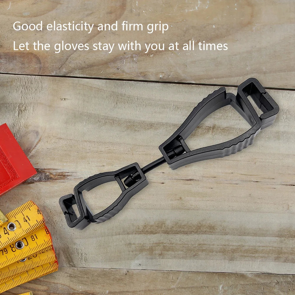 Glove Clips For Work Glove Holders Glove Belt Clip Portable Outdoor Working Gloves Grabber Holder Clip With Plastic Hook
