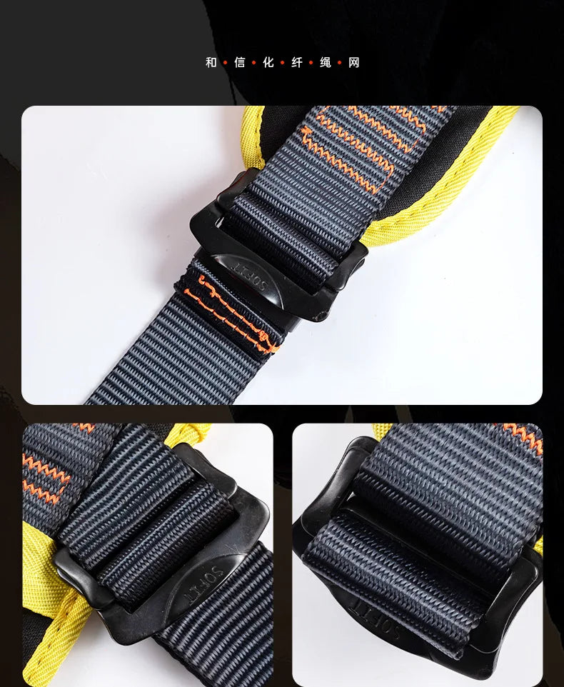 Outdoor Cave Exploration Safety Belt Fast Descent Rock Climbing Harness Ultra-light Simple Half-body Harness