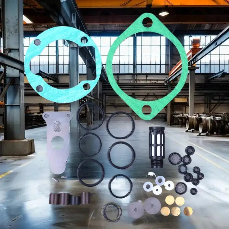 [F] 1Set 30MPA 4500PSI PCP Air Compressor Paper Gasket O-ring Sealing Kit For Single Cylinder Compressor