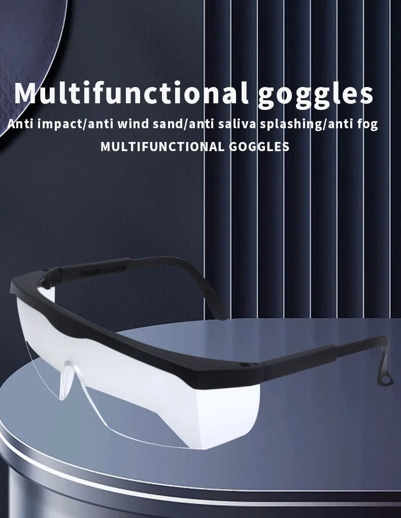 Protective Safety Glasses Eye Protection Goggles CE Ansi Z87 Anti Fog Shading Eyewear for Pilot IFR Training Aviation Flight